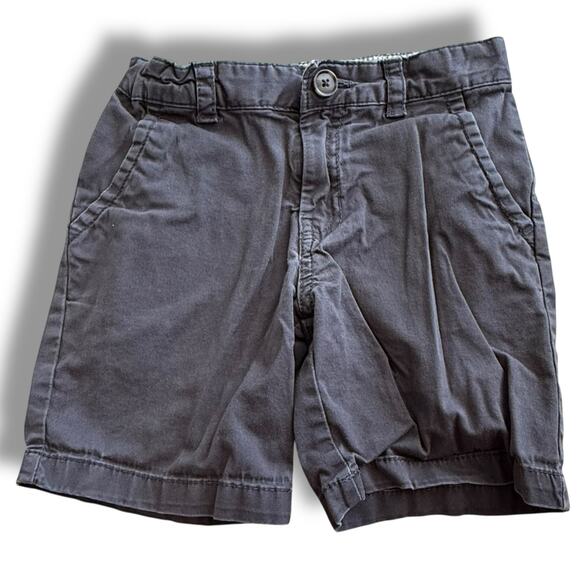 Cat & Jack Boys Shorts Sz 6 GRAY Adjustable Waist Solid Basic - Picture 1 of 5